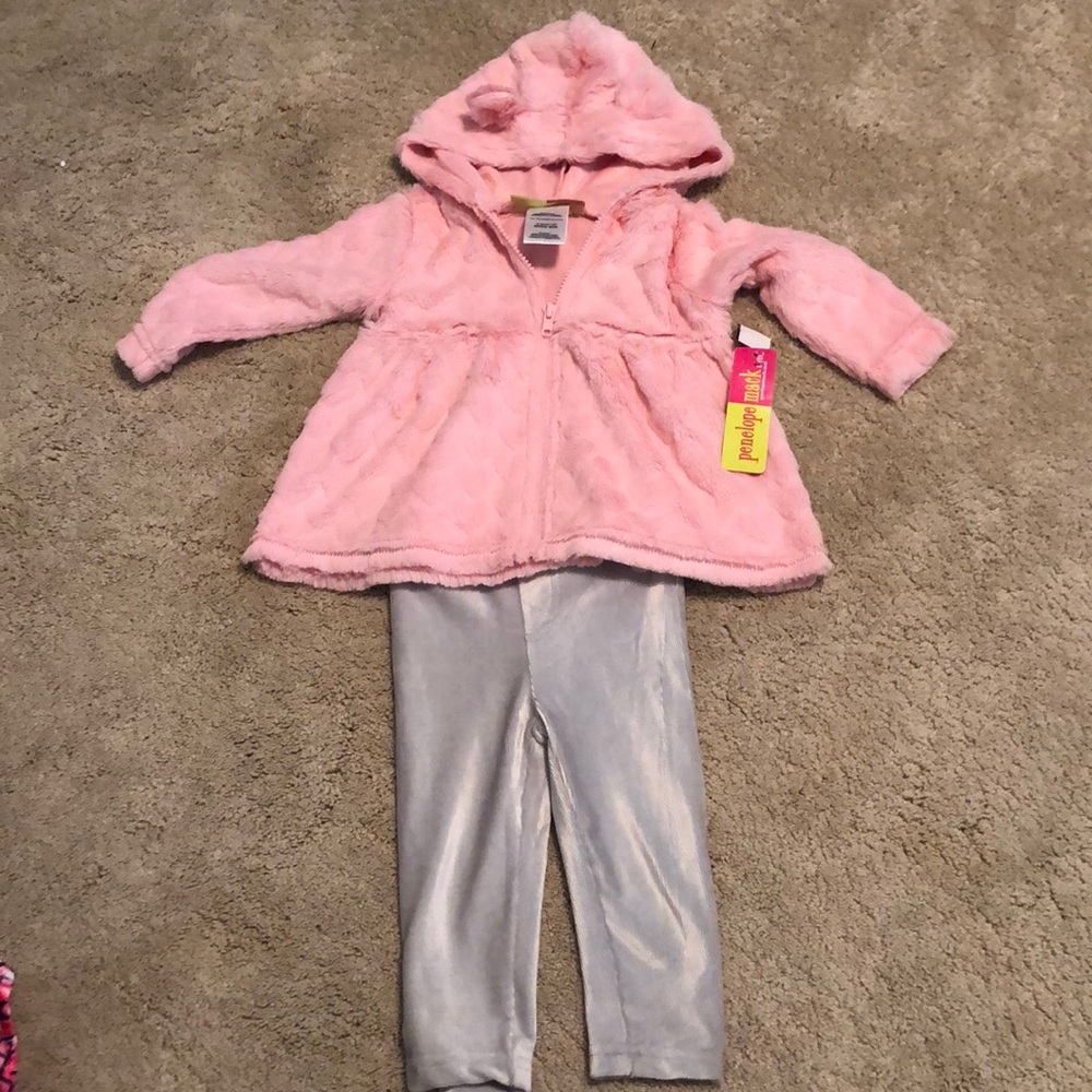 NWT Warm Fuzzy 18m 3 Piece Outfit